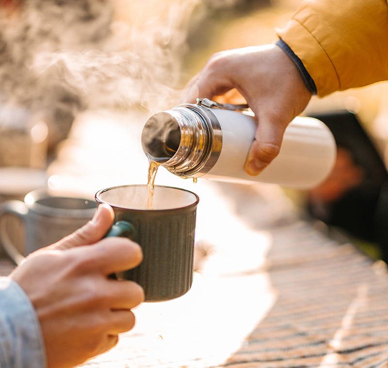 Botella térmica de acero inoxidable