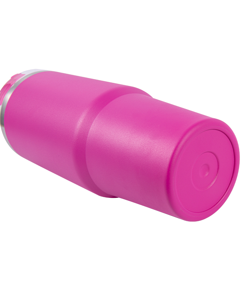 Taza para coche fría y caliente con aislamiento de acero inoxidable de colores y paja