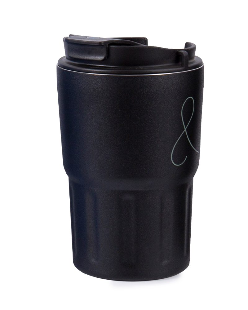 Taza de café con aislamiento directo de boca pequeña con logotipo personalizable