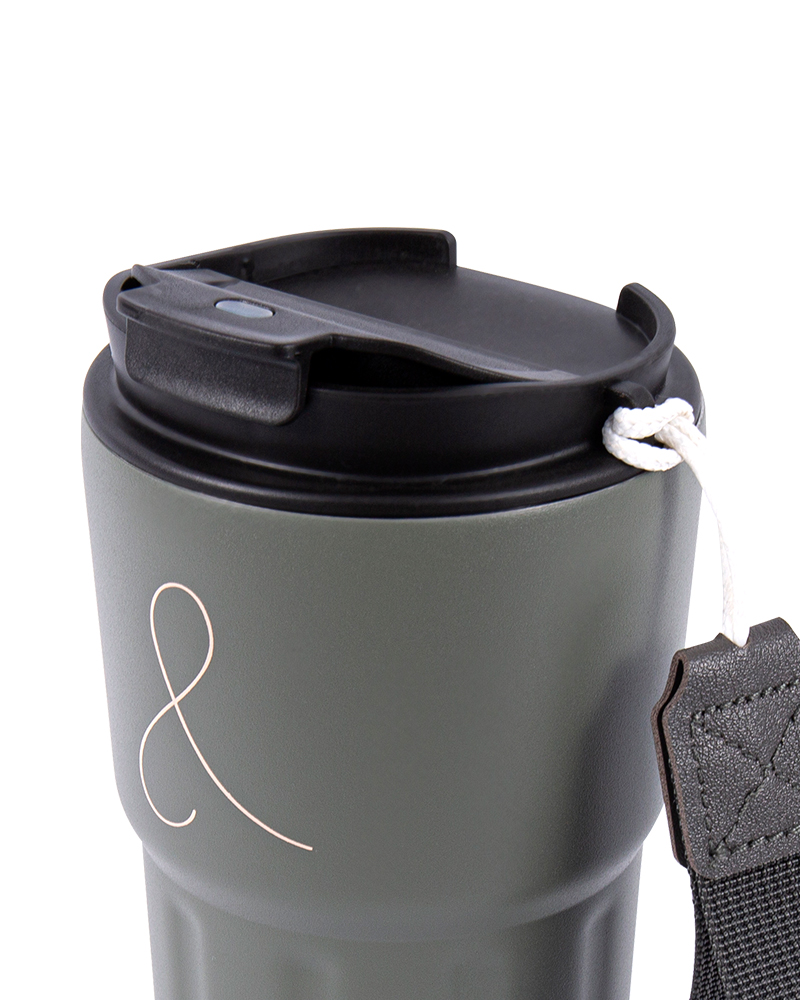 Taza de café con aislamiento directo de boca pequeña con logotipo personalizable